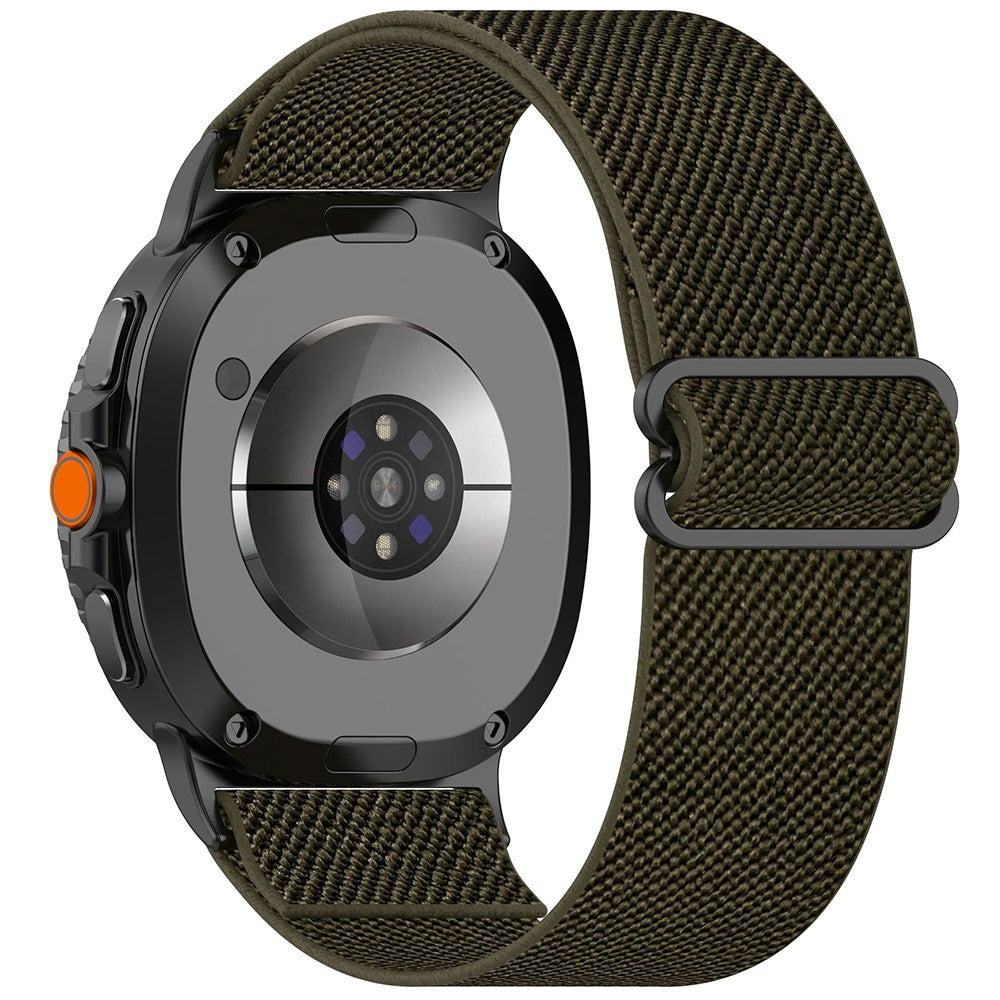 Bracelet Techsuit W080 pour Samsung Galaxy Watch 8 Classic / Watch8 44mm / Watch 8 40mm, Vert Foncé