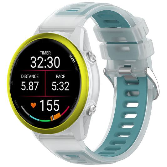 Bracelet Techsuit W084 pour Samsung Galaxy Watch / Huawei Watch Series, 20mm, Turquoise
