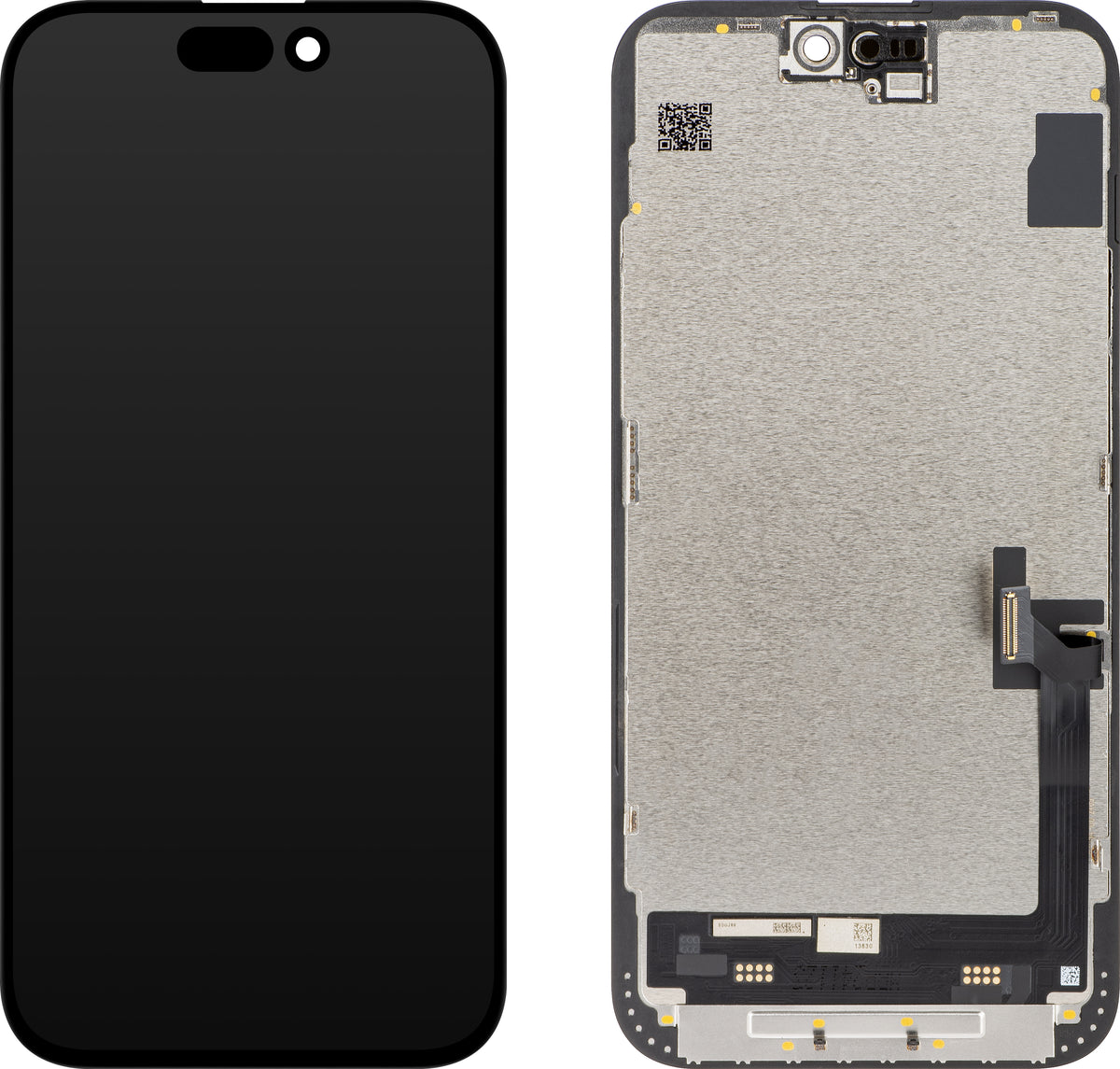 Écran tactile JK pour Apple iPhone 15 Plus, avec cadre, Version LCD In-Cell IC Movable, Noir