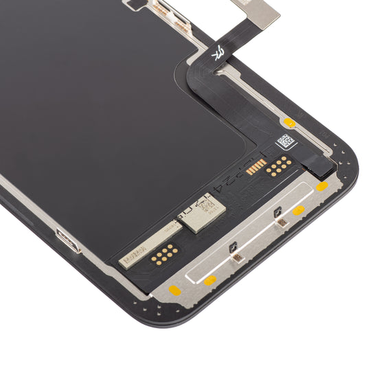 Ecran tactile JK pour Apple iPhone 13 mini, avec cadre, version In-Cell LCD, noir