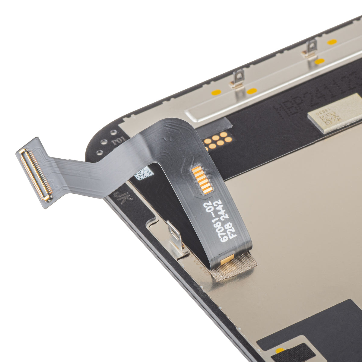 Écran tactile JK pour Apple iPhone 15 Plus, avec cadre, Version LCD In-Cell IC Movable, Noir