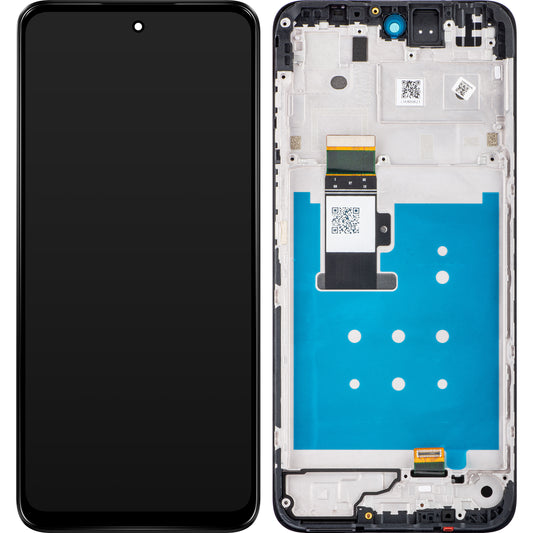 Motorola Moto G13 Écran tactile avec cadre, noir (anthracite mat), Service Pack 5D68C22318