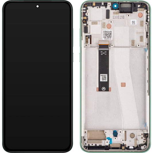 Motorola Edge 30 Neo Écran tactile, avec cadre, vert (Aqua Foam), Service Pack 5D68C21406