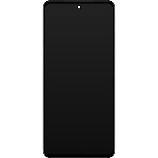 Motorola Moto Moto G72 Touchscreen Display, with Frame, Black, Service Pack 5D68C21701