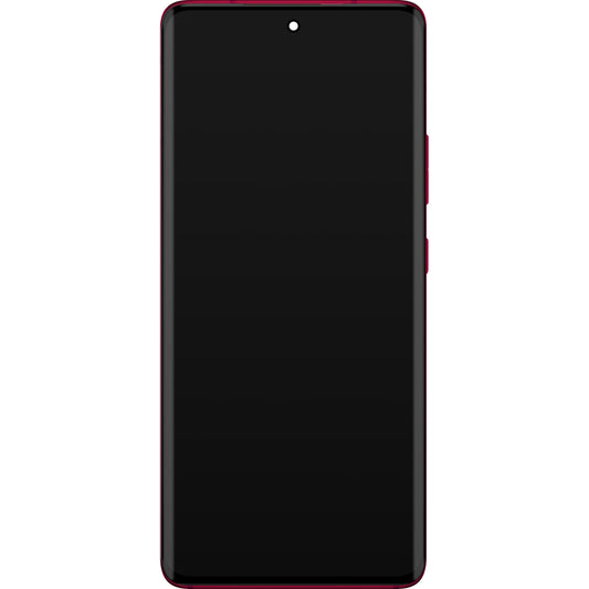 Écran tactile Motorola Edge 30 Fusion, avec cadre, rouge (Viva Magenta), Service Pack 5D68C22034