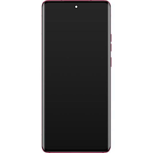 Touchscreen Display Motorola Edge 40, with Frame, Red (Viva Magenta), Service Pack 5D68C22712