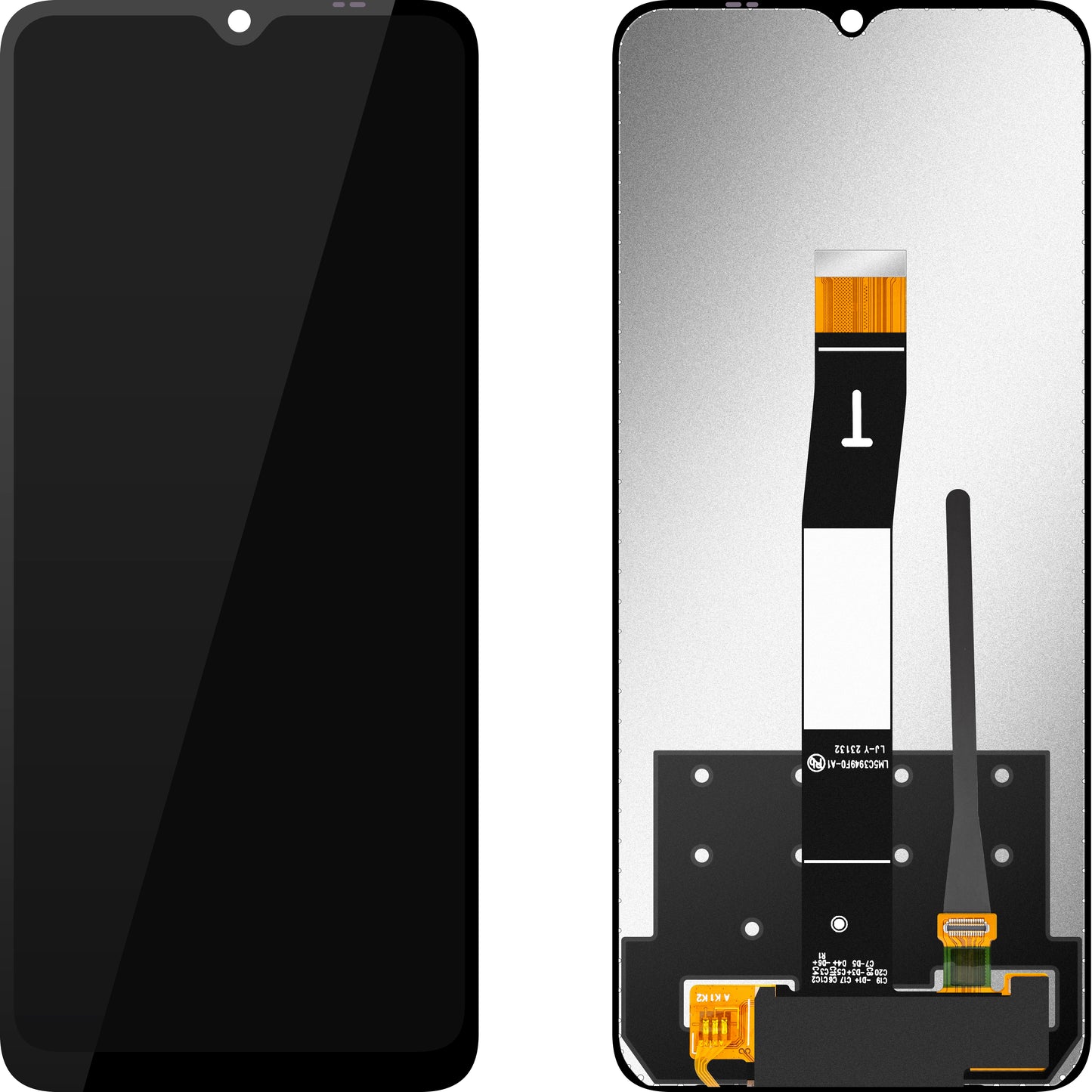 Écran avec Touchscreen MP compatible avec Xiaomi Redmi 11A / 12C / Poco C55