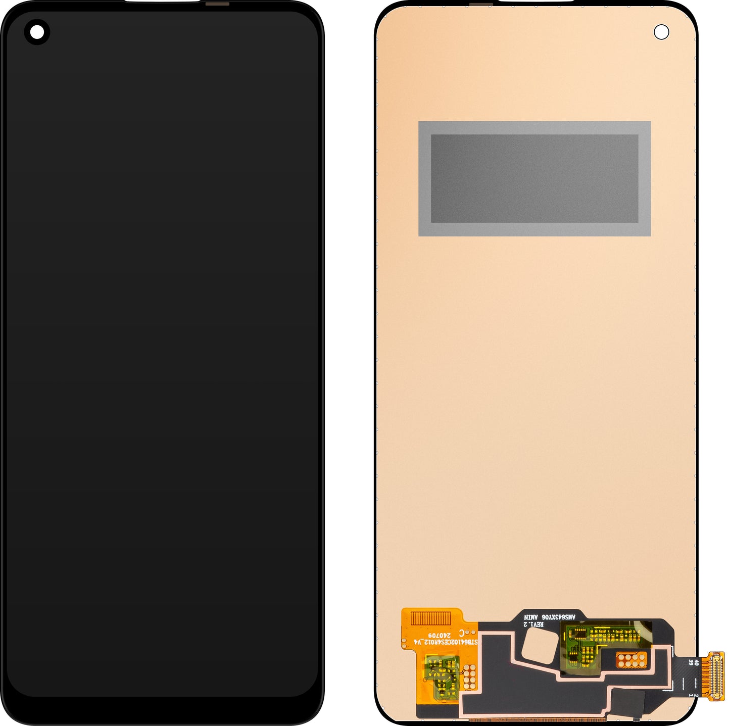 Écran avec Touchscreen MP compatible avec Oppo Reno5 F / Reno5 Lite / Reno5 Z / Reno6 Lite / Reno7 Lite