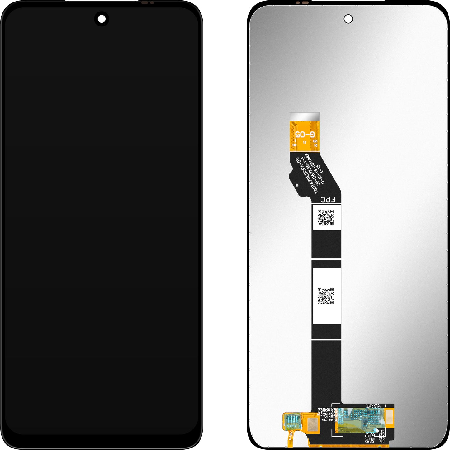 Écran avec Touchscreen MP compatible avec Motorola Moto E15 / G05