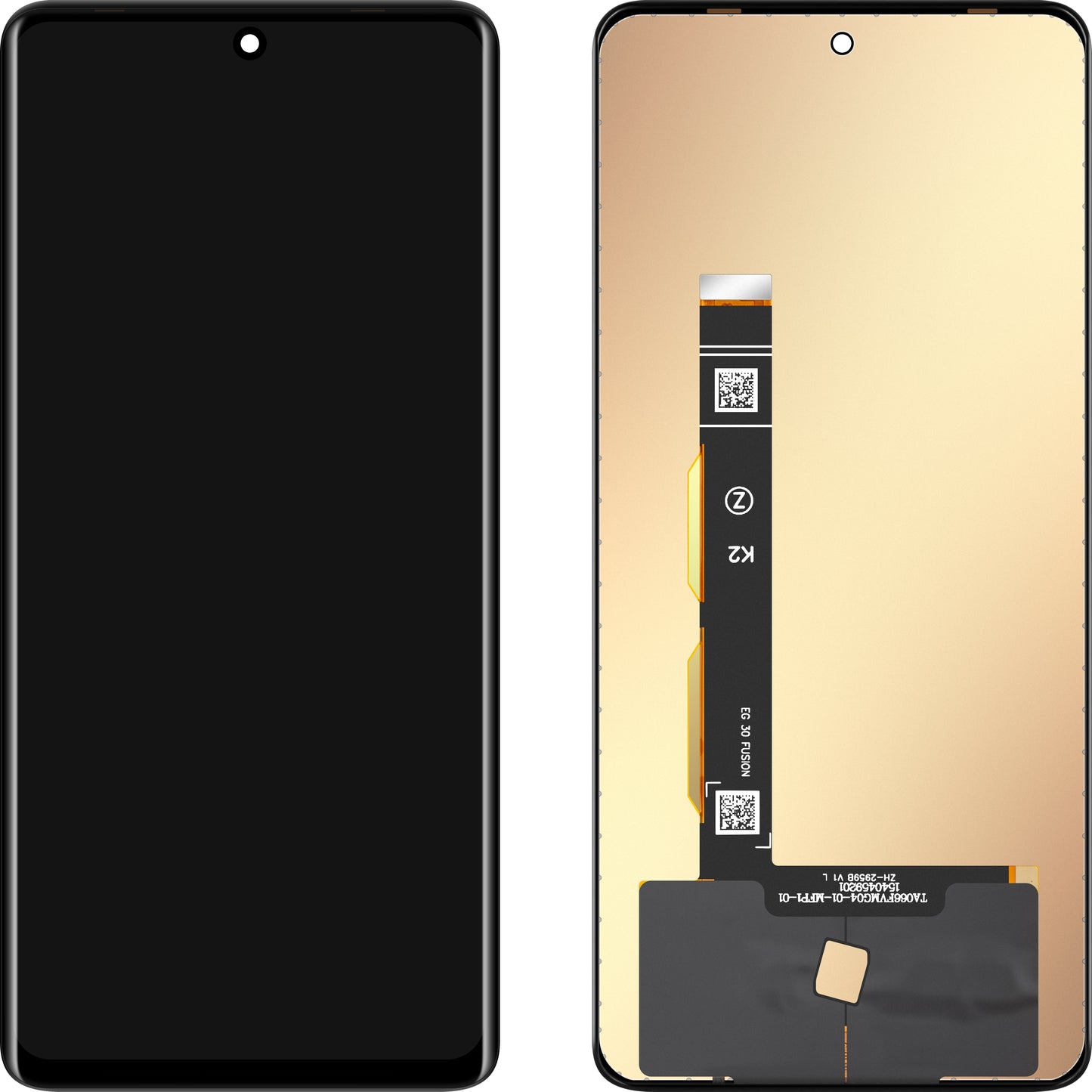 Écran avec Touchscreen MP compatible avec Motorola Edge 30 Fusion