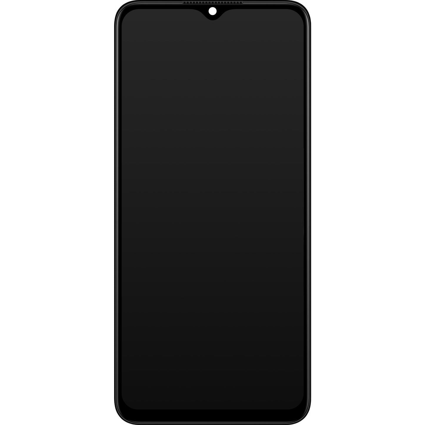 Écran tactile Oppo A77 5G, avec cadre, noir, Service Pack 4130192