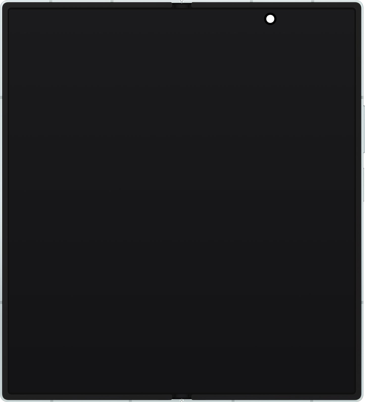 Écran tactile Samsung Galaxy Z Fold7 F966, avec cadre, sous-inner, vert (menthe), pack de service GH82-37548D