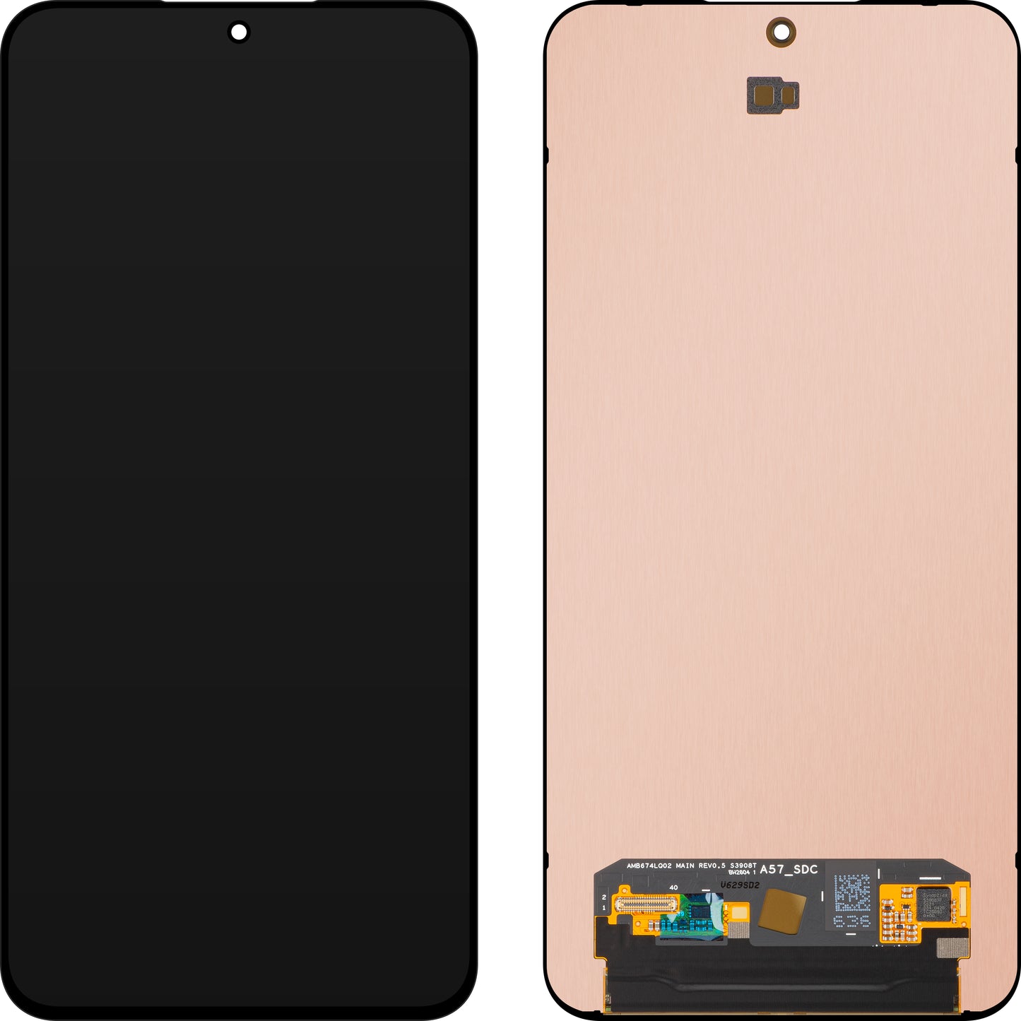 Écran tactile Samsung Galaxy A57 5G, Pack de service GH82-39283A