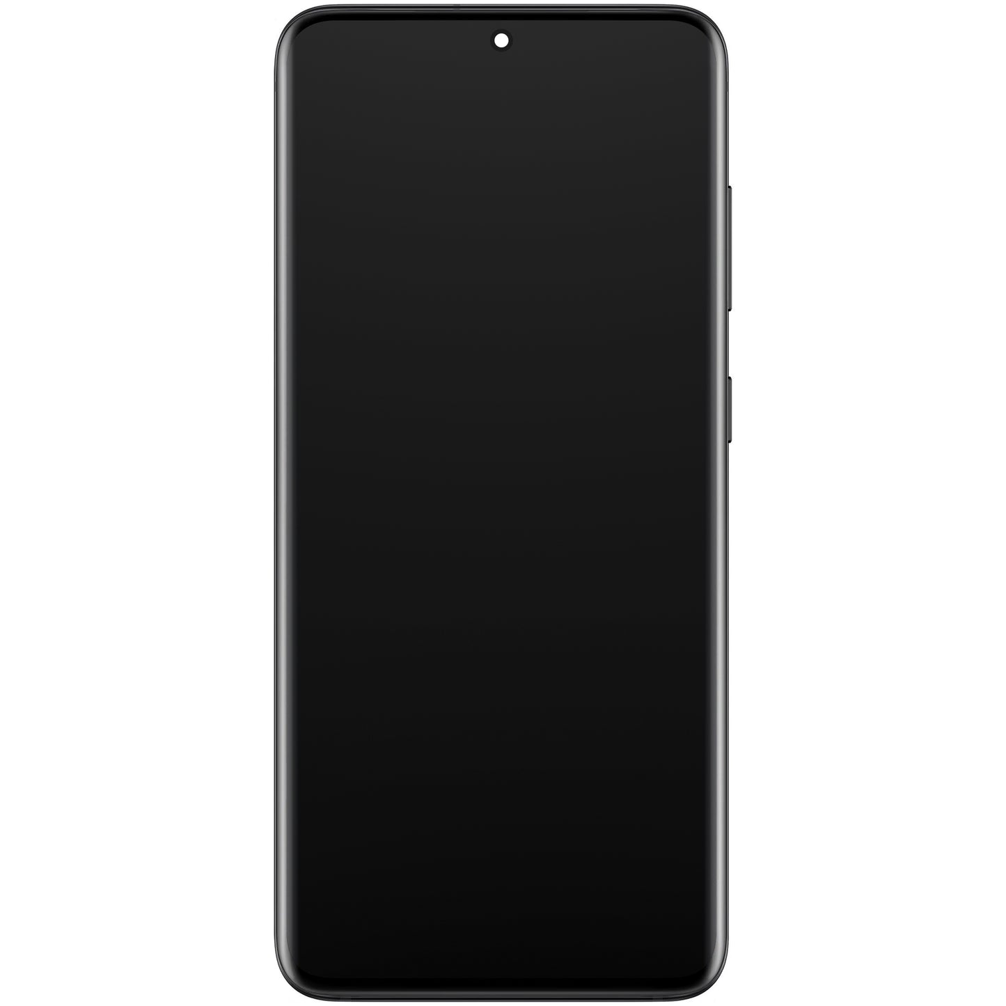 Touchscreen Display Samsung Galaxy Galaxy S20+ 5G G986 / S20+ G985, with Frame, Black, Service Pack GH82-31441A