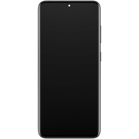 Écran tactile Samsung Galaxy S20+ 5G G986 / S20+ G985, avec cadre, noir, Service Pack GH82-31441A