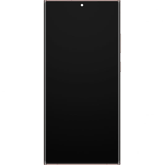 Samsung Galaxy Note 20 Ultra 5G N986 / Note 20 Ultra N985 Écran tactile avec cadre, Mystic Bronze, Service Pack GH82-31453D