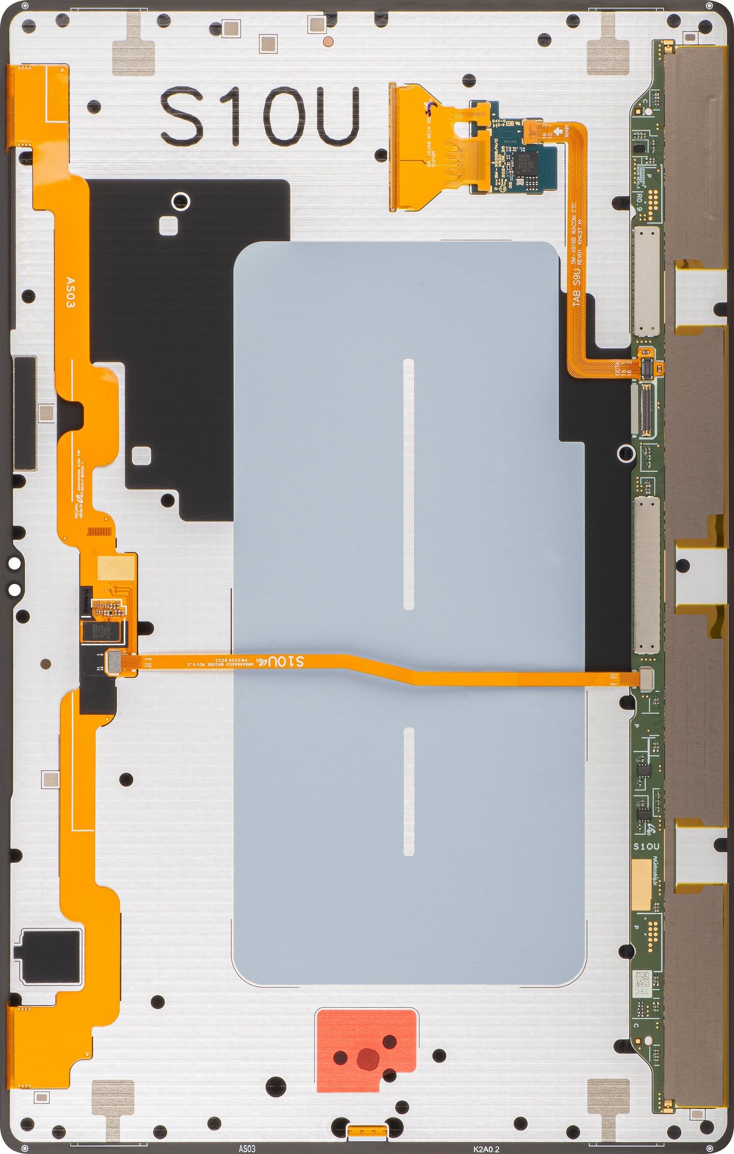 Écran tactile Samsung Galaxy Tab S10 Ultra, Pack de service GH82-35939A