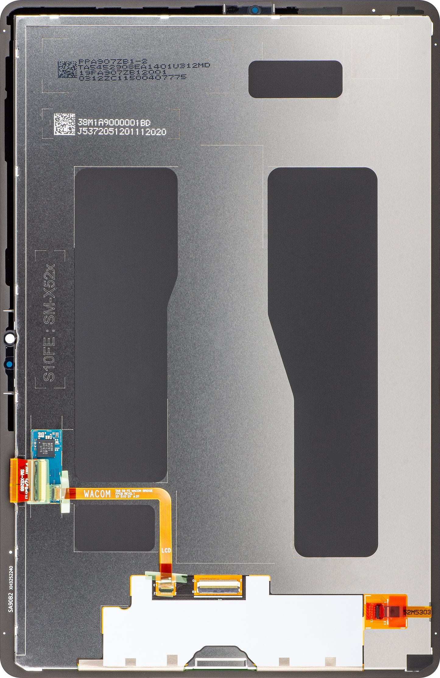 Écran tactile Samsung Galaxy Tab S10 FE, Pack de service GH82-37143A