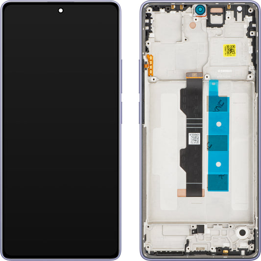 Écran tactile Xiaomi Redmi Note 13 Pro 4G, avec cadre, Mauve (Lavender Purple), Service Pack 56000200N600