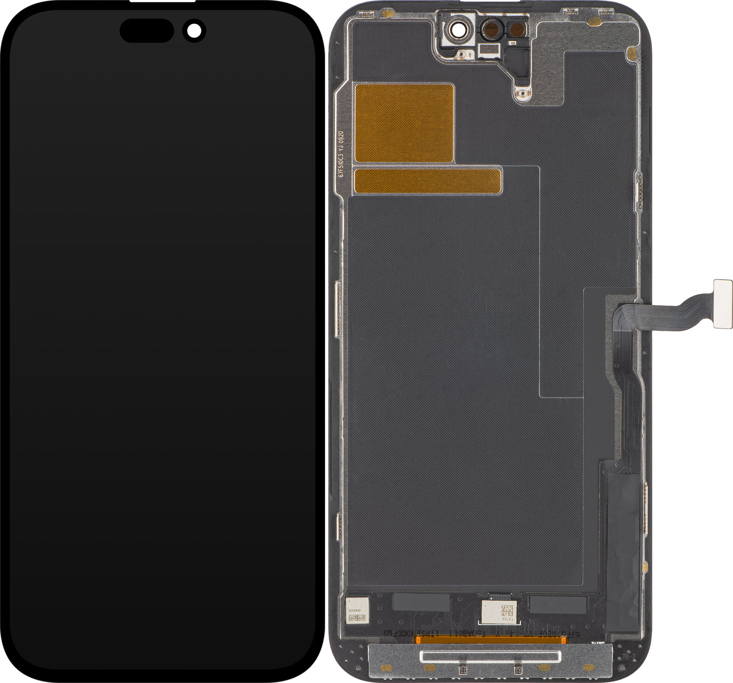 Écran tactile ZY pour Apple iPhone 14 Pro Max, avec cadre, version LCD In-Cell IC mobile, noir