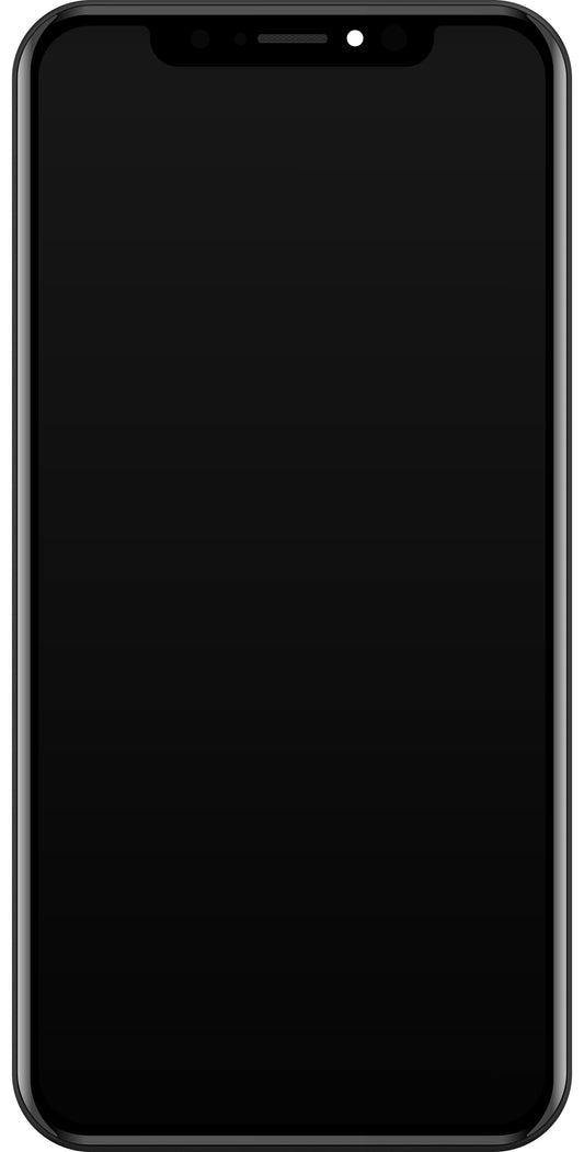 Écran tactile JK pour Apple iPhone 11 Pro, avec cadre, version In-Cell LCD, noir