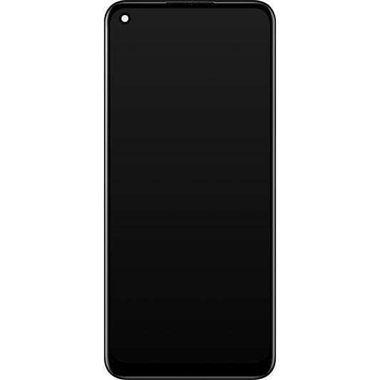 Écran tactile Oppo A11s / A53s / A32 / A33 (2020) / A53 4G, avec cadre, noir, Service Pack 4905105