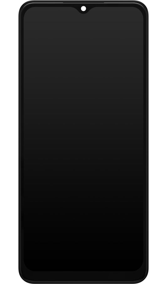 Écran tactile Samsung Galaxy A13 5G A136, avec cadre, noir, Service Pack GH82-29077A