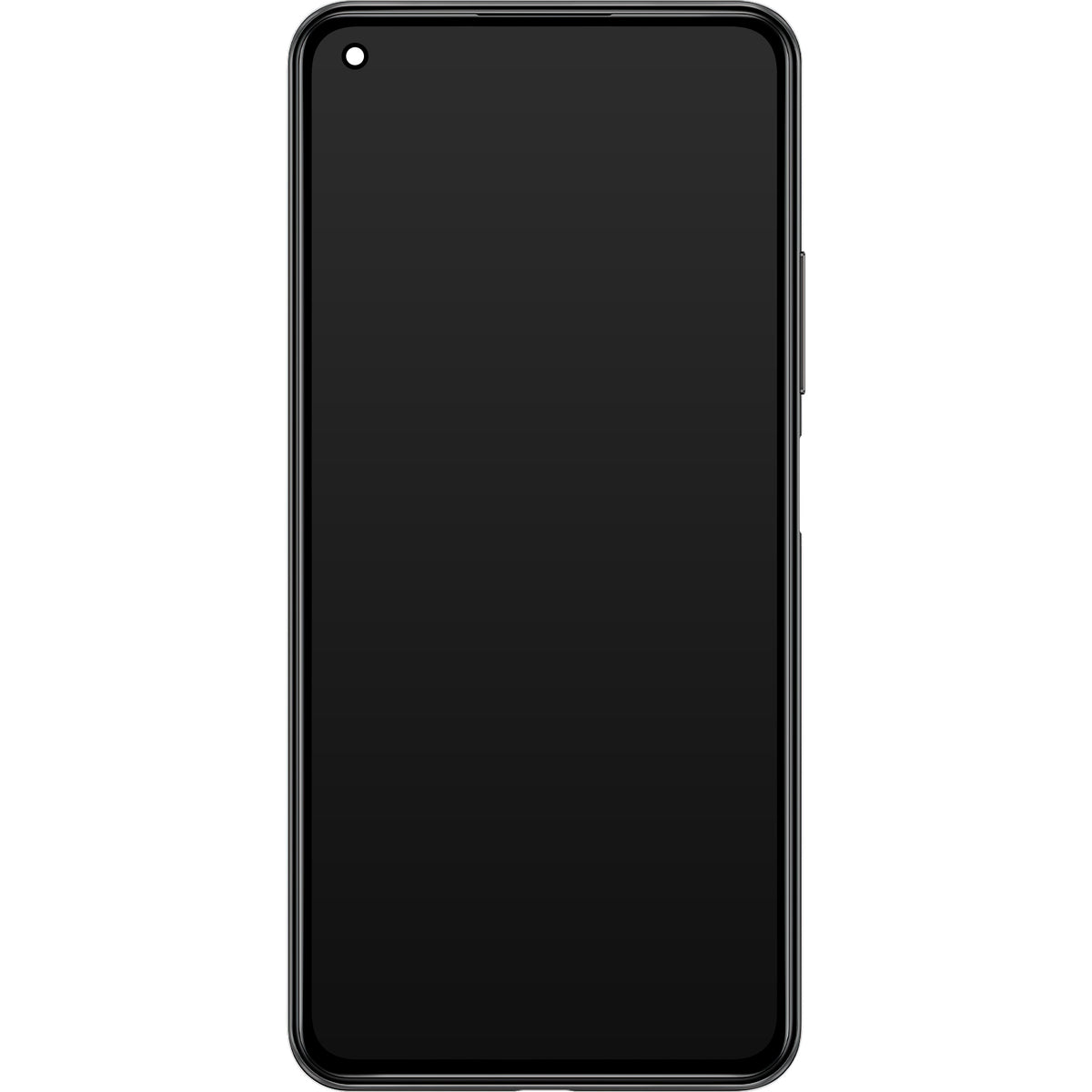 Touchscreen Display Xiaomi 11 Lite 5G NE Touchscreen Display with Frame, Truffle Black, Service Pack 5600030K9D00