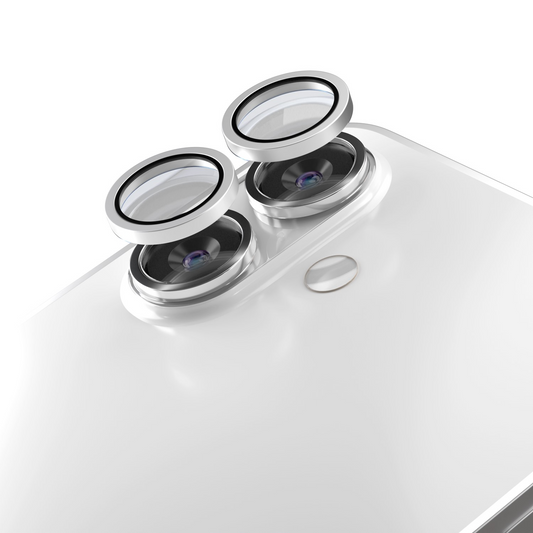 Film de protection pour caméra arrière Etteri pour Apple iPhone 17, Verre trempé, Blanc