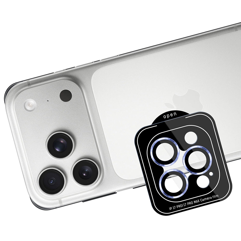 Film de protection pour caméra arrière 3MK Protection Pro pour Apple iPhone 18 Pro / 18 Pro Max, Verre trempé, Bleu