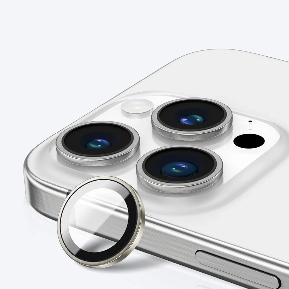 Film de protection pour caméra arrière Anank AR pour Apple iPhone 17, Verre Trempé, Noir