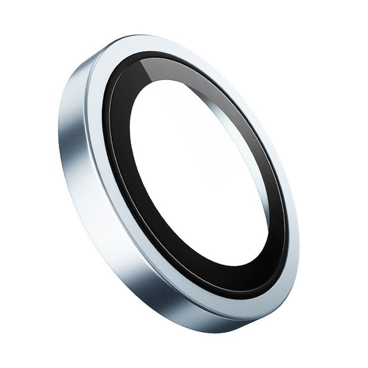 Film de protection Caméra Arrière Blueo Metal Frame pour Apple iPhone 17 Air, Verre Trempé, Bleu