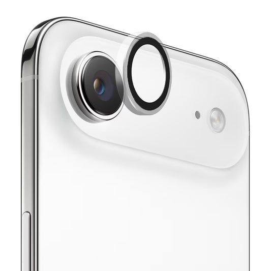 Film de protection pour caméra arrière Blueo Metal Frame pour Apple iPhone 17 Air, Verre Trempé, Transparent