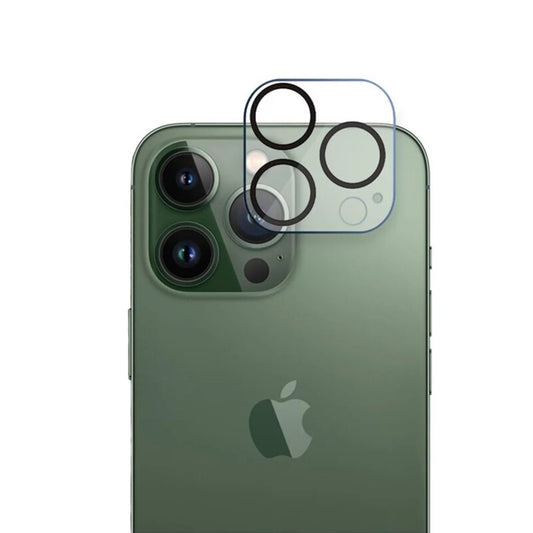 Film de protection pour caméra arrière Lito S+ pour Apple iPhone 13 Pro Max / 13 Pro, Verre trempé, Noir