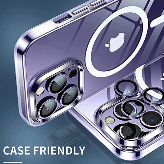 Film de protection pour caméra arrière Lito S+ pour Apple iPhone 14 Pro, Verre trempé, Violet