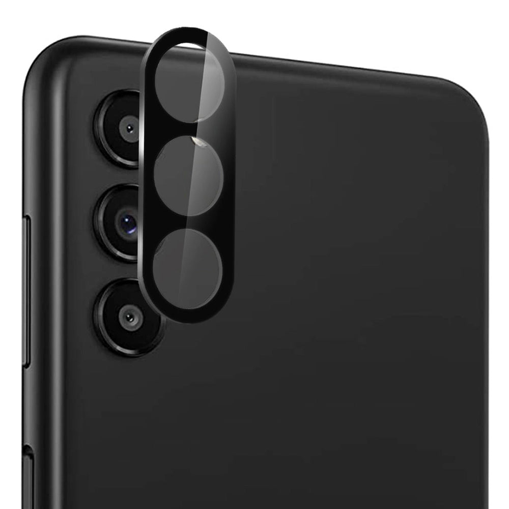 Film de protection pour caméra arrière Lito S+ pour Samsung Galaxy S24+ S926, Verre trempé, Noir