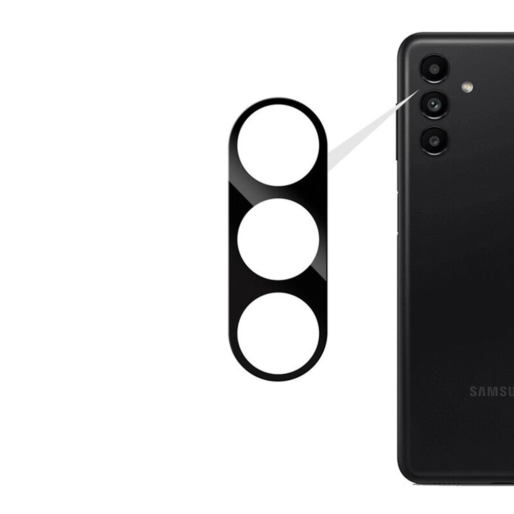 Film de protection pour caméra arrière Lito S+ pour Samsung Galaxy S24+ S926, Verre trempé, Noir