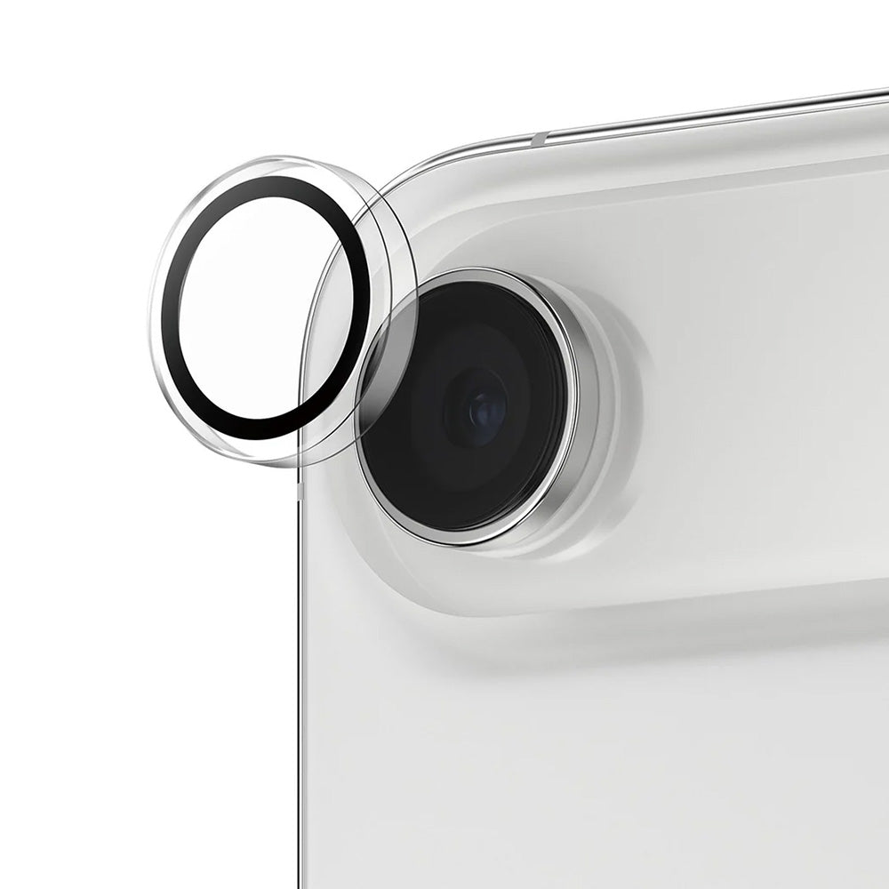 Film de protection pour caméra arrière PanzerGlass Hoops pour Apple iPhone 17 Air, Verre Trempé, Transparent