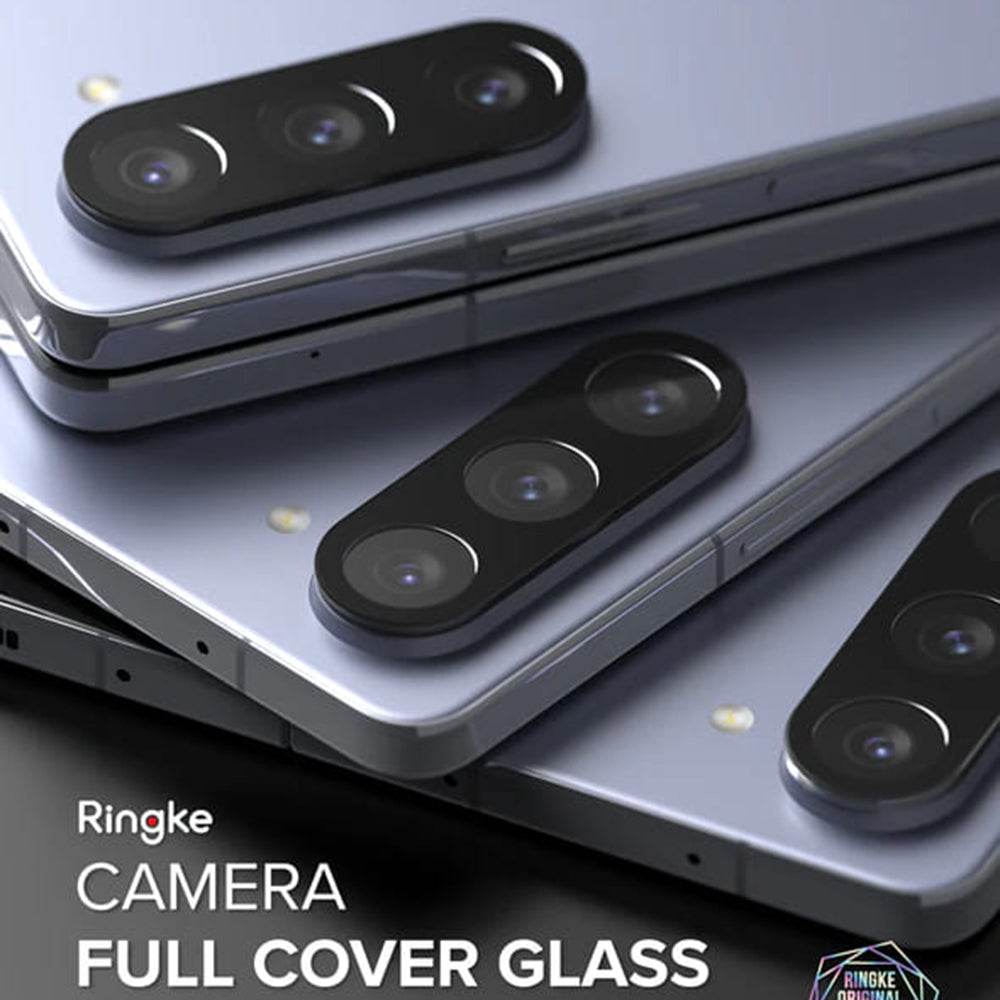 Film de protection pour caméra arrière Ringke pour Samsung Galaxy Z Fold5 F946, Verre trempé, Lot de 2 pièces, Transparent