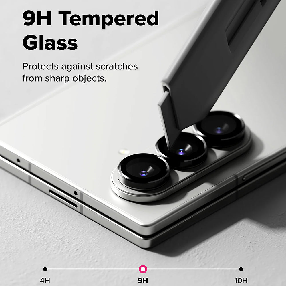 Film de protection Caméra Arrière Ringke pour Samsung Galaxy Z Fold7 F966, Verre Trempé, Lot de 2 pièces, Noir