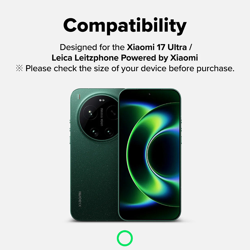 Film de protection pour caméra arrière Ringke pour Xiaomi 17 Ultra, verre trempé, lot de 2 pièces, transparent