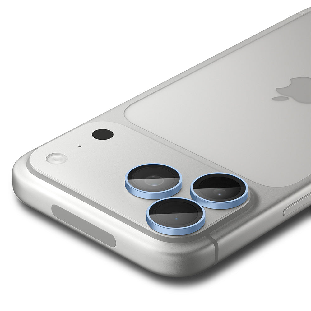 Film de protection pour caméra arrière Spigen GlastR EZ FIT Optik Pro pour Apple iPhone 18 Pro / 18 Pro Max, Verre trempé, Lot de 2 pièces, Bleu AGL12045