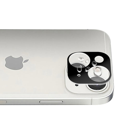Film de protection pour caméra arrière Techsuit pour Apple iPhone 13 mini / 13, Verre trempé, Noir