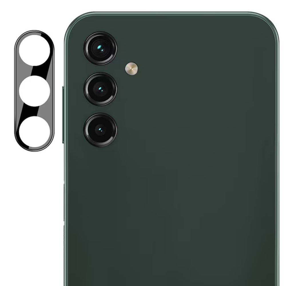 Film de protection pour caméra arrière Techsuit pour Samsung Galaxy A16 5G A166 / A16 4G A165, Verre trempé, Noir