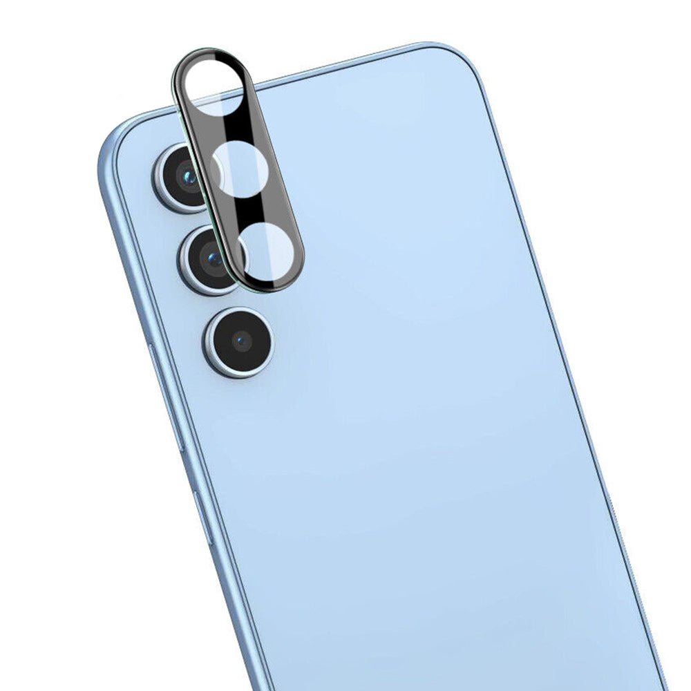 Film de protection pour caméra arrière Techsuit pour Samsung Galaxy A34 A346, Verre Trempé, Noir