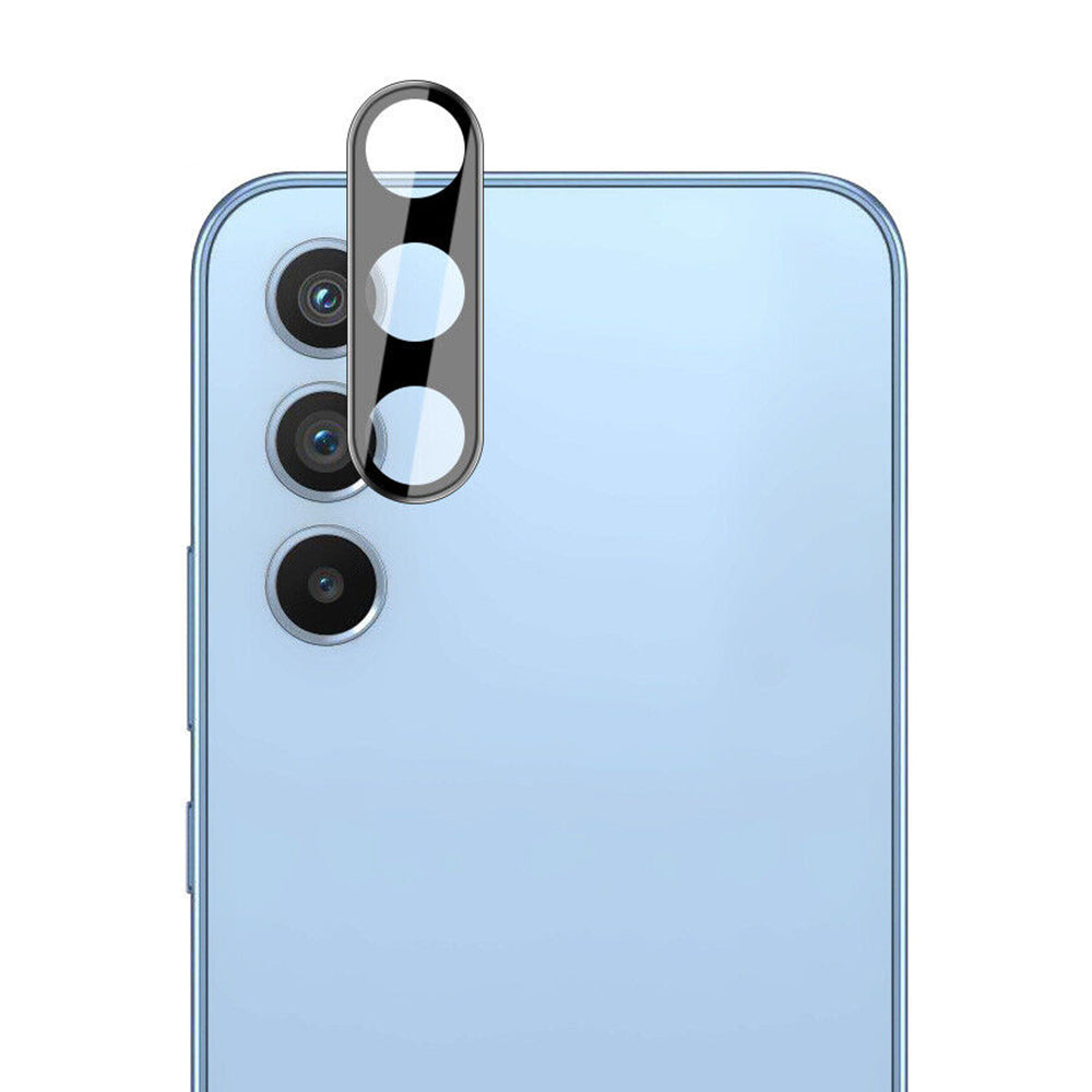 Film de protection pour caméra arrière Techsuit pour Samsung Galaxy A34 A346, Verre Trempé, Noir