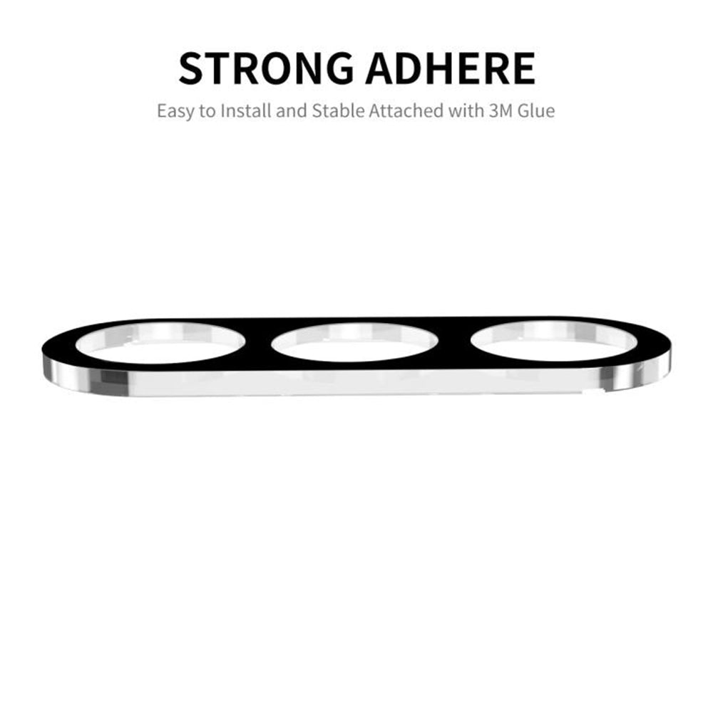 Film de protection pour caméra arrière Techsuit pour Samsung Galaxy S26 Ultra S948, Verre Trempé, Noir