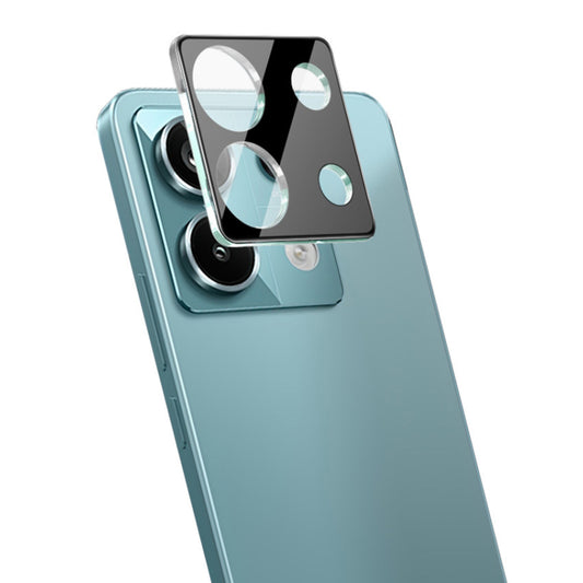 Film de protection pour caméra arrière Techsuit pour Xiaomi Redmi Note 13 5G, Verre trempé, Noir