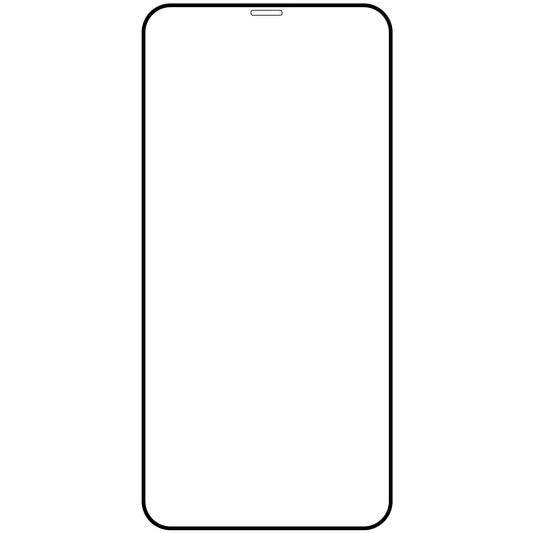 Protecteur d'écran Veason PRO pour Apple iPhone 12 Pro Max, Protégé en verre, Full Glue, 6D, Noir