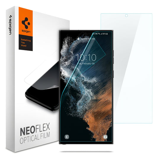 Film de protection d'écran Spigen Neo Flex pour Samsung Galaxy S22 Ultra 5G S908, HydroGel, Set 2 pieces AFL04137